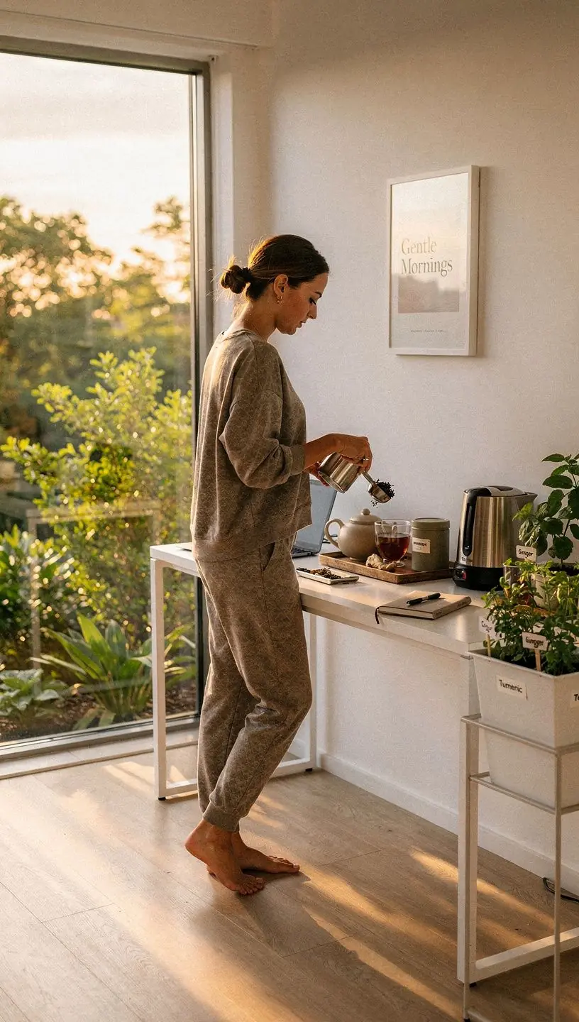 Színes teafilterek, amelyek ízületvédő hatású gyógynövényeket tartalmaznak.